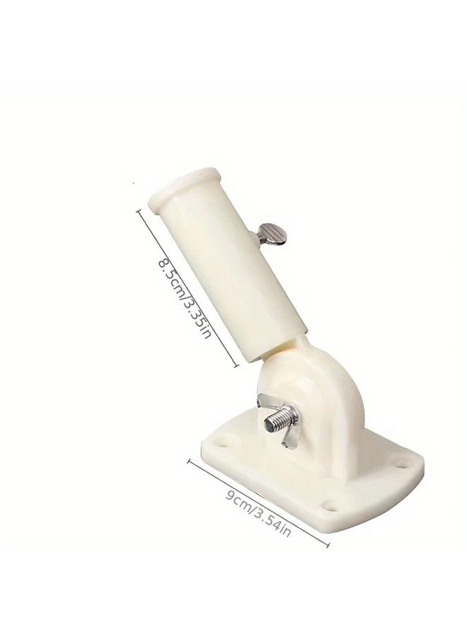 Portable Flag Pole Mounting Bracket Adjustable Rust Proof Wall Ceiling Mount 1pc - Image 2