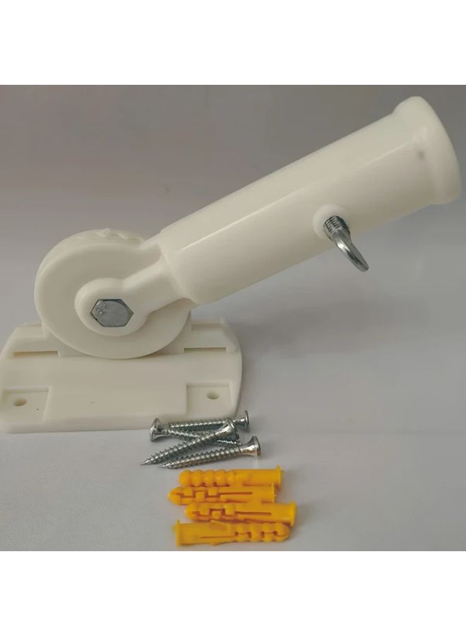 Portable Flag Pole Mounting Bracket Adjustable Rust Proof Wall Ceiling Mount 1pc - Image 5