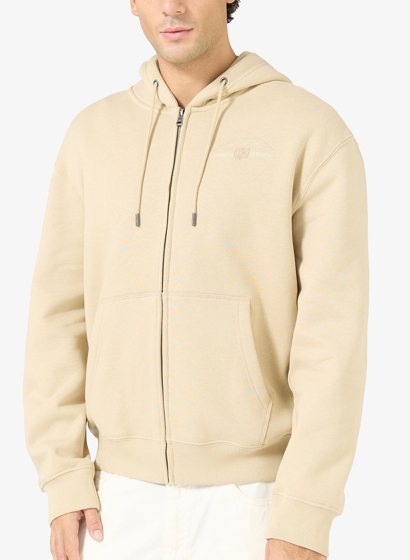 GUESS Casual Front And Back Full Zip Hoodie - Image 3