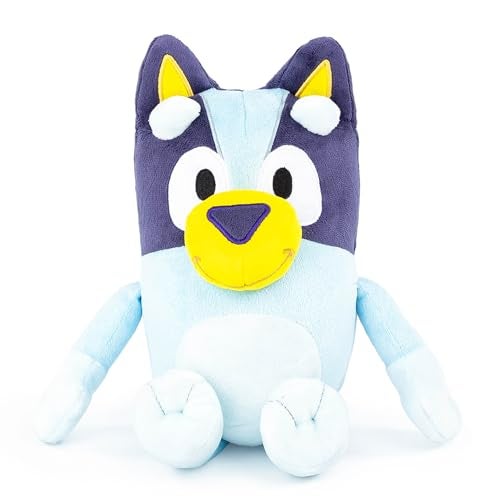 Jay Franco Bluey Plush Mini Pillow Buddy & 40 x 50 Inch Travel Throw Set - Kids Super Soft 2 Piece Blanket Set - Image 5