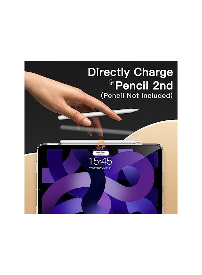 Jetech Case For Ipad Air 5/4 (10.9-Inch, 2022/2020 Model, 5Th/4Th Generation), Soft Tpu Transparent Slim Shockproof Tablet Cover, Support Pencil 2Nd Charging (Clear) - Image 4