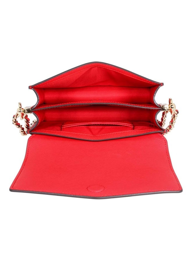 Tory Burch حقيبة كتف جلدية قابلة للتحويل ميني روبنسون - Image 4