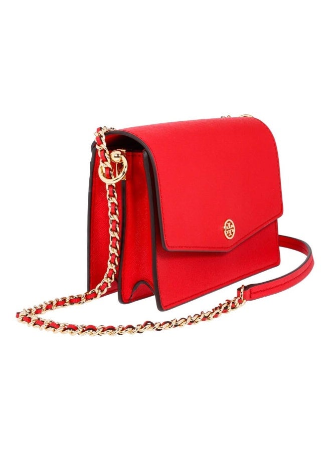 Tory Burch حقيبة كتف جلدية قابلة للتحويل ميني روبنسون - Image 2