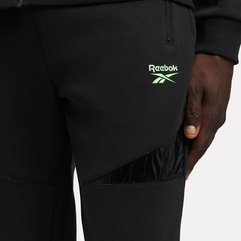 Reebok Black Reebok Sport Street Piping Men's Pants - Black for Men | Best Price UAE