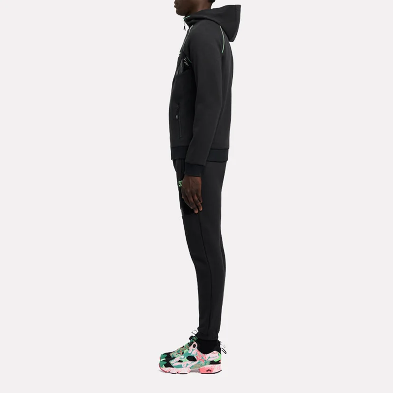 Reebok Black Reebok Sport Street Piping Men's Pants - Black for Men | Best Price UAE