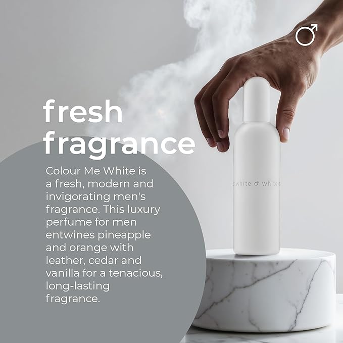 Colour Me Milton Lloyd Colour me WHITE For Men 100ml - Eau de Toilette - Image 4