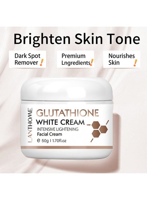glutathione cream best brand Lanthome Glutathione White Cream - Enriched With Glutathione 2% Vitamin C &  Kojic Acid Reduces The Look Of Age Spots Facial Cream 50g | Best Price  Bahrain