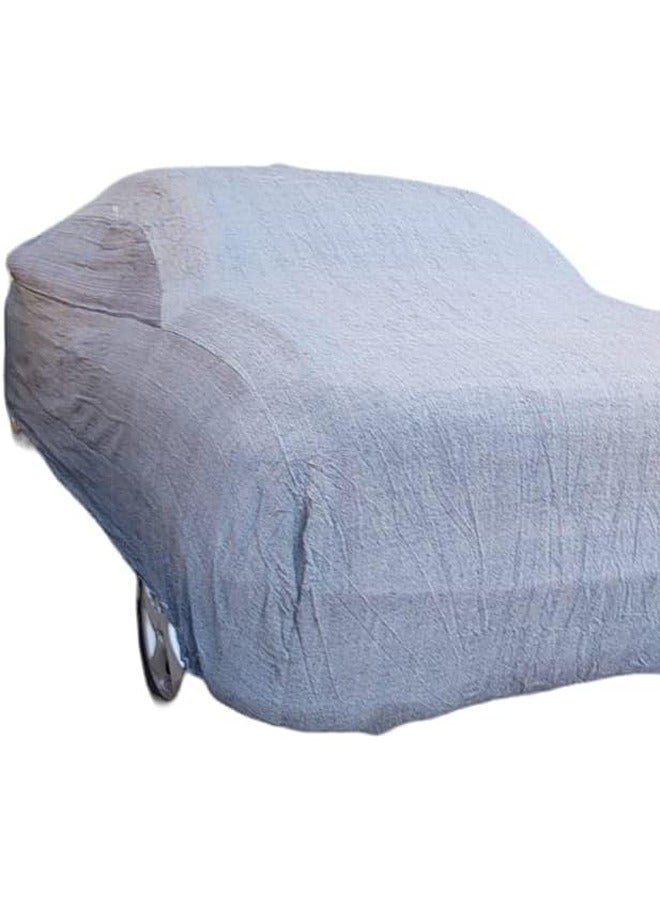 A cover made of treated jeans to protect the car from dirt and sun Chevrolet Corvette