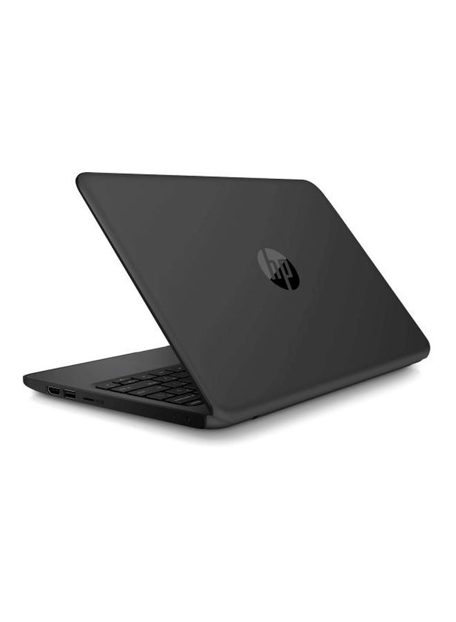 HP لابتوب ستريم 11 برو G4 EE مزود بشاشة مقاس 11.6 بوصة ومعالج سيليرون وذاكرة رام سعة 4 جيجابايت وفلاش ميموري سعة 128 جيجابايت وبطاقة رسومات إنتل 550 عالية الوضوح أسود - Image 4