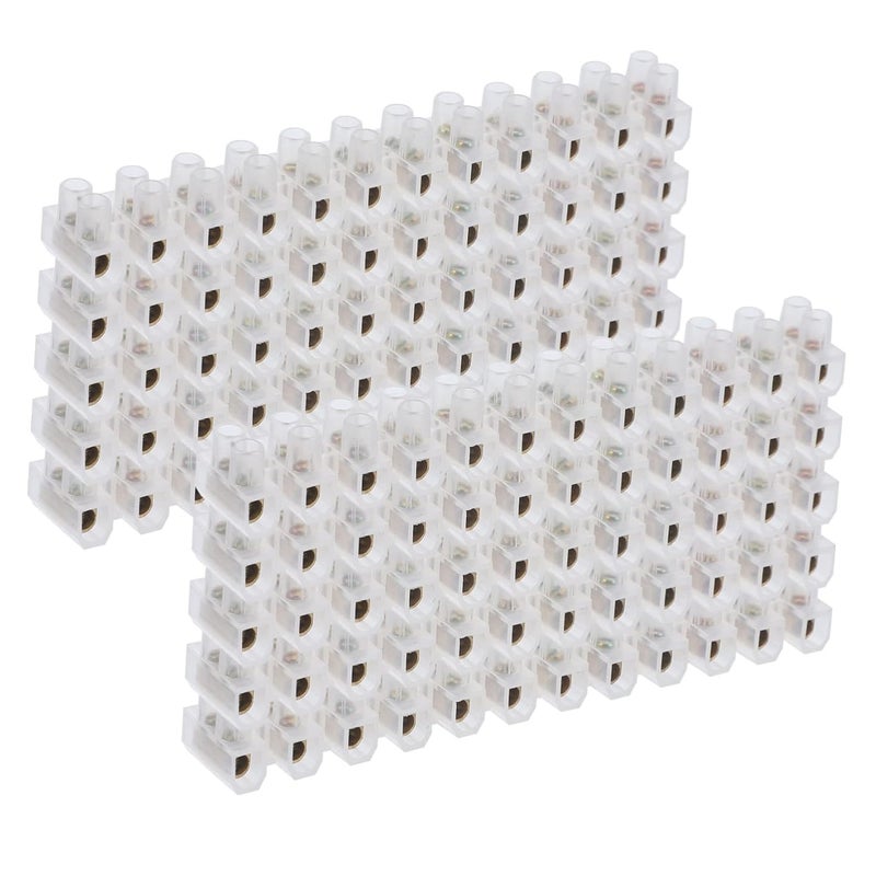 10pcs Screw Terminal Block Kit U-Shaped Terminal Blocks Wire Connectors Easy to Use - Image 1