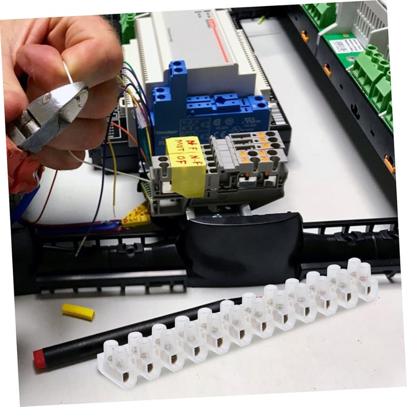 10pcs Screw Terminal Block Kit U-Shaped Terminal Blocks Wire Connectors Easy to Use - Image 5