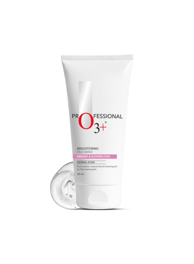 O3+ Brightening & Whitening Face Wash 50ml - Image 1