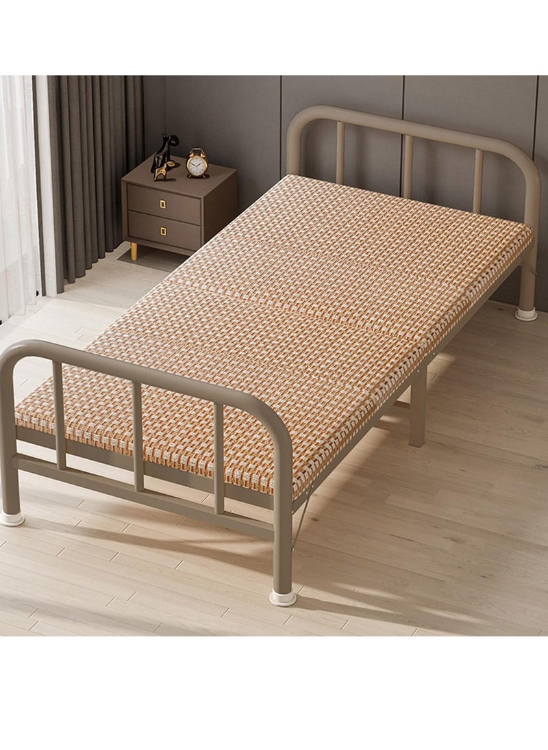 Arabest Folding Bed Company Home Office Lunch Break Two Folding Bed Dormitory Outdoor Single Double Folding Beds  - Image 2