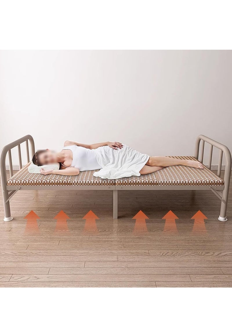 Arabest Folding Bed Company Home Office Lunch Break Two Folding Bed Dormitory Outdoor Single Double Folding Beds  - Image 3