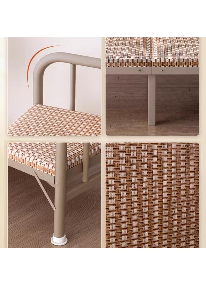 Arabest Folding Bed Company Home Office Lunch Break Two Folding Bed Dormitory Outdoor Single Double Folding Beds  - Image 5