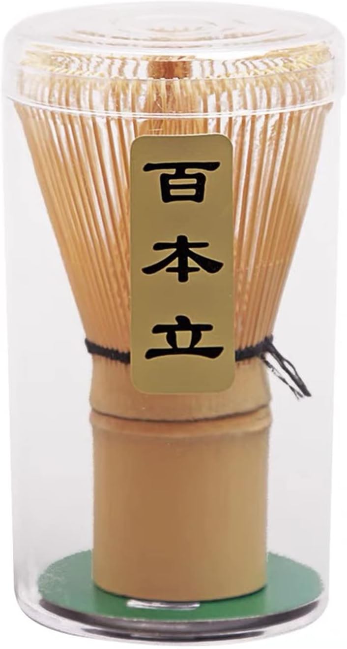 ZENRC Handcrafted Golden Bamboo Matcha Whisk, Traditional Japanese Chasen Matcha Stirrer -Bamboo Whisk Made from Durable and Sustainable Organic Bamboo - Image 1