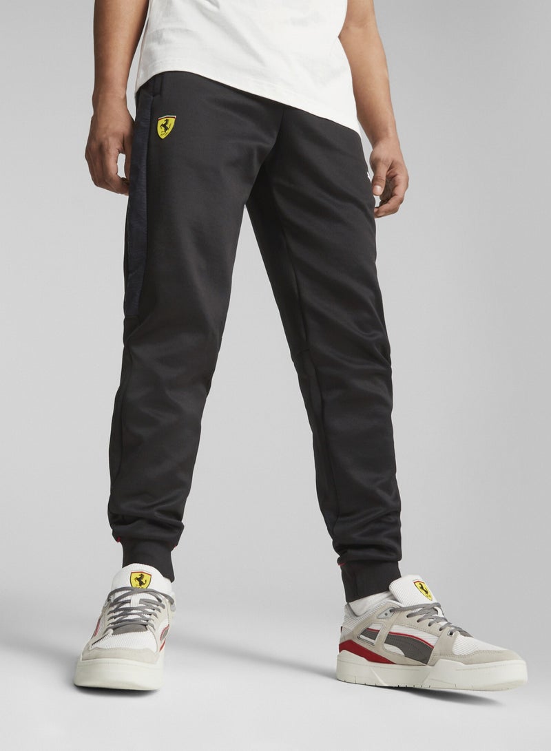 PUMA Scuderia Ferrari Race MT7 Mens Black Track Pants - Image 1