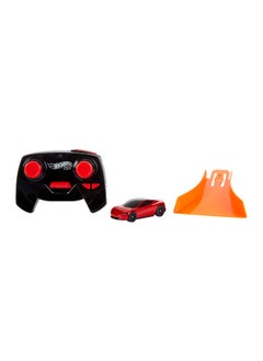 Hot Wheels R/C 1:64 Scale Tesla Roadster, Remote-Control Toy Car, Rechargeable With Controller, On- Or Off-Track Racing, For Kids 5 Years Old & Older  - Image 2