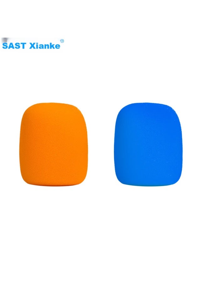 Sast Microphone Caps*2, Microphone Covers, Wireless And Wired Stand Microphones, Disposable Ktv Caps, Microphone Pads, Foam Covers, Anti-spray Covers, Noise Reduction Caps - Image 1