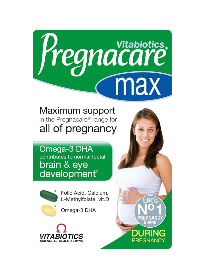 Vitabiotics Pregnacare Max Brain And Eye Development 84 Tablets Packaging May Vary - Image 1