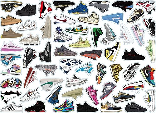 Adniac 120pcs Shoe Sneaker Stickers Vinyl Skateboard Cool no Repeat Notebook Guitar Trolley case Waterproof Stickers car Graffiti The Teen Boys and Girls - Image 4