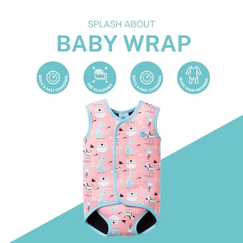 Splash About Baby Wrap Wetsuit, Nina's Ark, 18-30 Months - Image 2