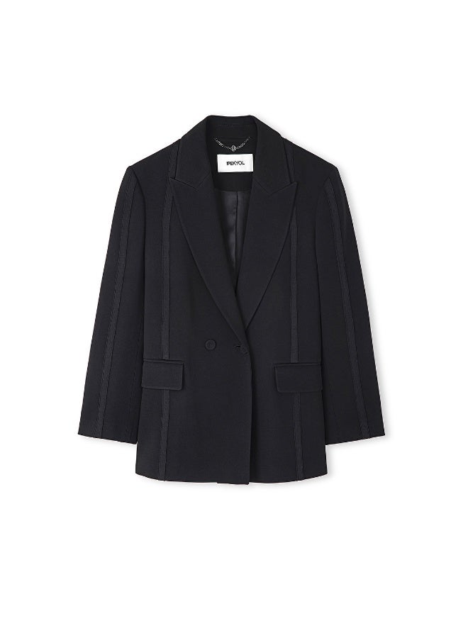 Ipekyol Appliqued Blazer - Image 5