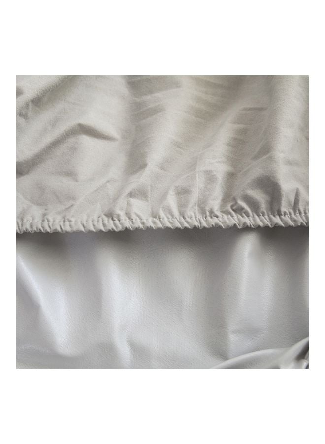 NIBEMINENT Mattress Encasement Cover Polyester Grey Twin - Image 5