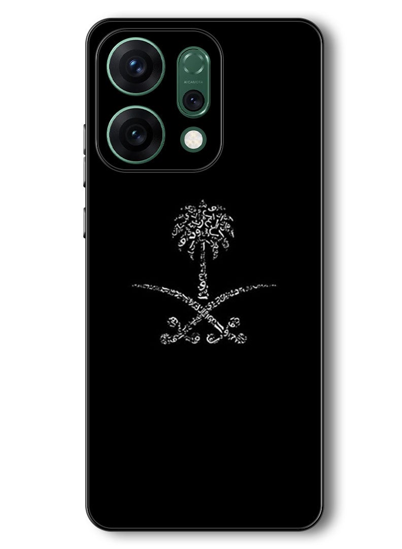 Theodor حافظة متوافقة مع أوبو رينو 14 بحجم 6.59 بوصة حماية مضادة للصدمات غطاء بامبر كسا - Image 1