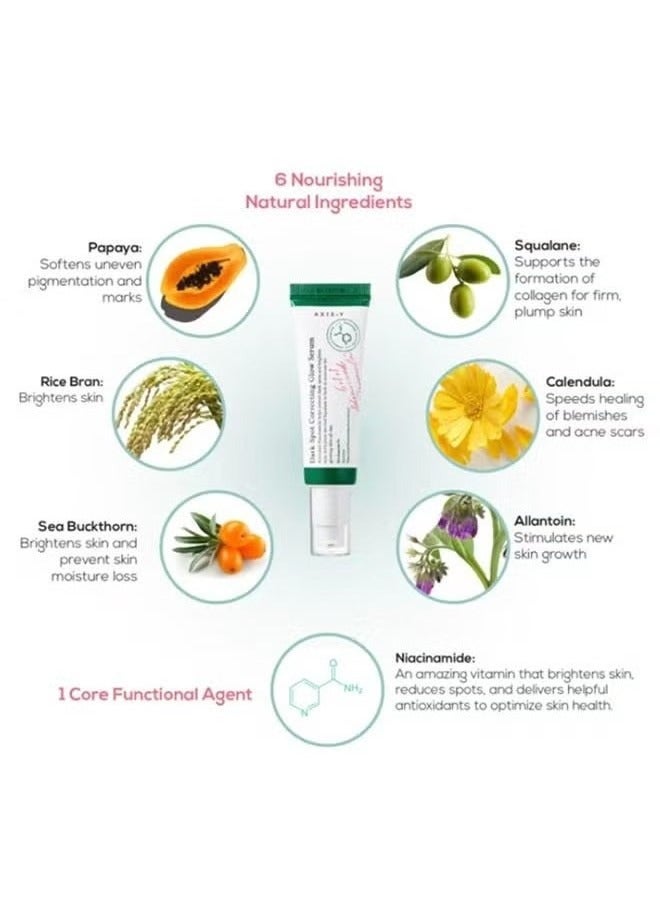 AXIS-Y Brightening And Moisturizing Dark Spot Correcting Glow Serum 50ml - Image 4