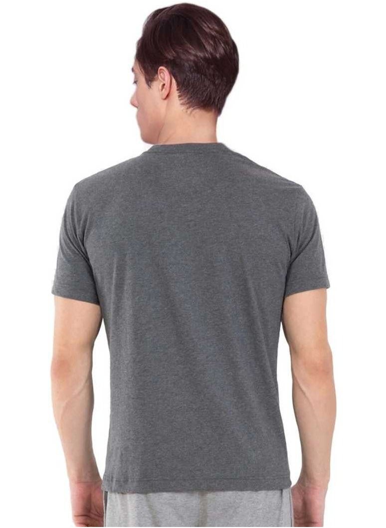 SANTHOME Plain round neck t-shirts for men  - Image 5