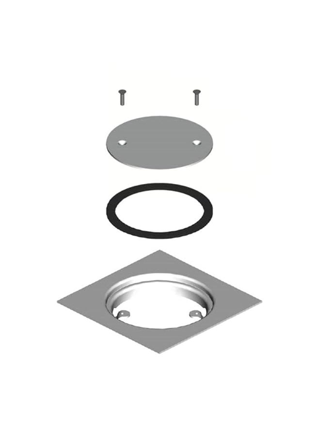 Ferplast Clean Out With Crewed Cover Plate And 3 Mm Thick Gasket.Vertical Outlet103 Mm\151  - Image 2