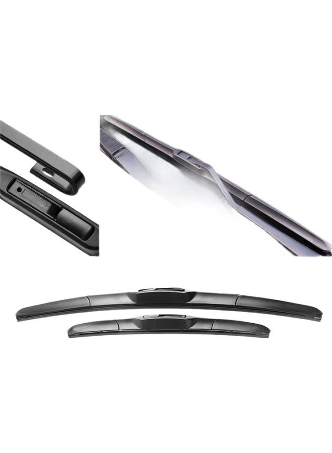 Meisim Toyota Levin 2015-2018 Hybrid Windshield Wipers, 2017 Model 2017 Rubber Strip, 2016 Boneless Wiper Blade, 26/14 - Image 2