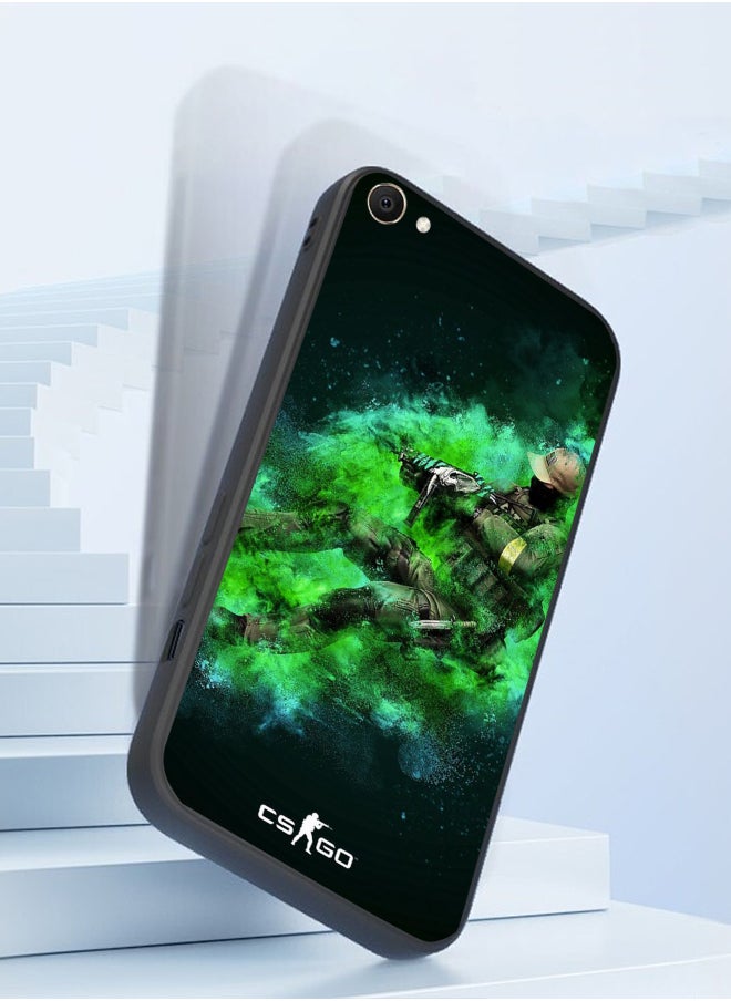 Generic - Protective Shockproof Case Cover For CS GO game green iPhone XR MXY10 Drawing - Image 1