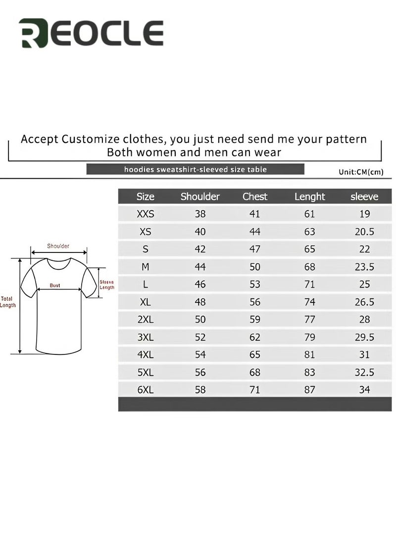REOCLE Men's 2 Piece Outfits Shorts Tracksuit Real 3D Printed Casual Short Sleeve Crew Neck Suit Vacation Shirt and Shorts Sets - Image 3