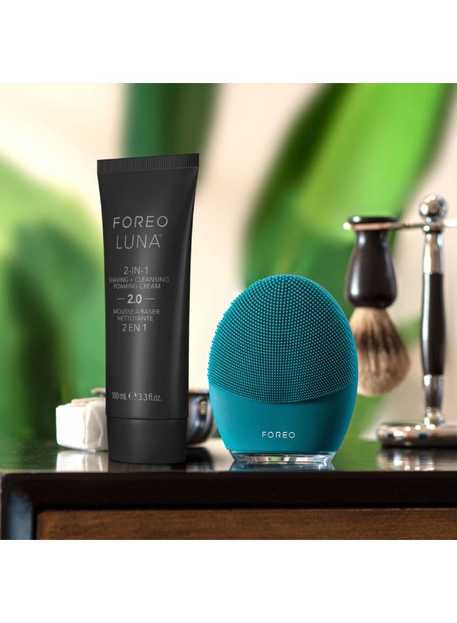 Foreo LUNA 4 Men 2-in-1 Face & Beard Cleanse with Firming Massage 1unit - Image 3