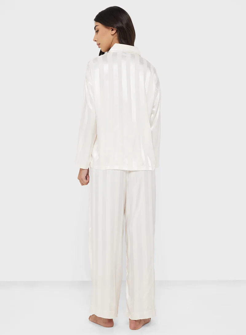 خزانة Striped Pyjama Set