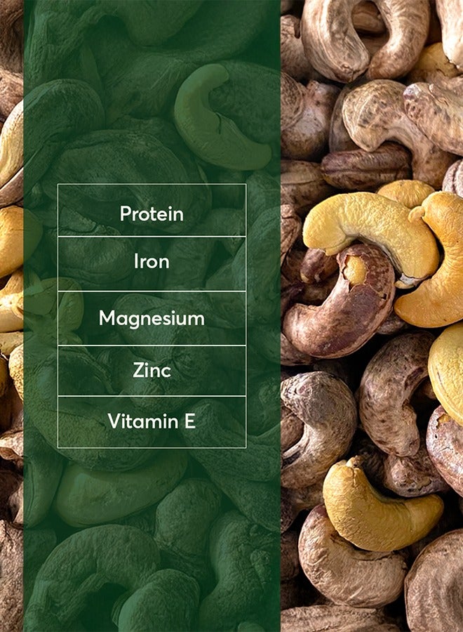 The Caphe Vietnam Premium Cashew Nuts - 500 G | Wood-Baked, Roasted Cashew | Salted with Skin | Size A VIP | Vietnamese Cashew, Ready-to-Eat Nuts  - Image 3