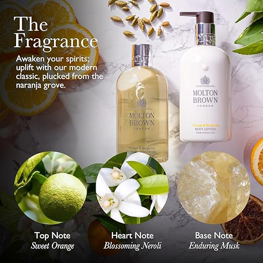 MOLTON BROWN لوشن الجسم من مولتون براون برائحة البرغموت البرتقالي 300 مل - Image 2