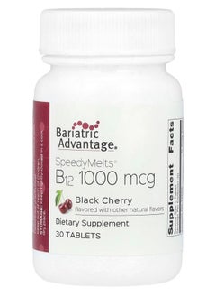 Bariatric Advantage SpeedyMelts® B12 Black Cherry 1000 mcg 30 Tablets 