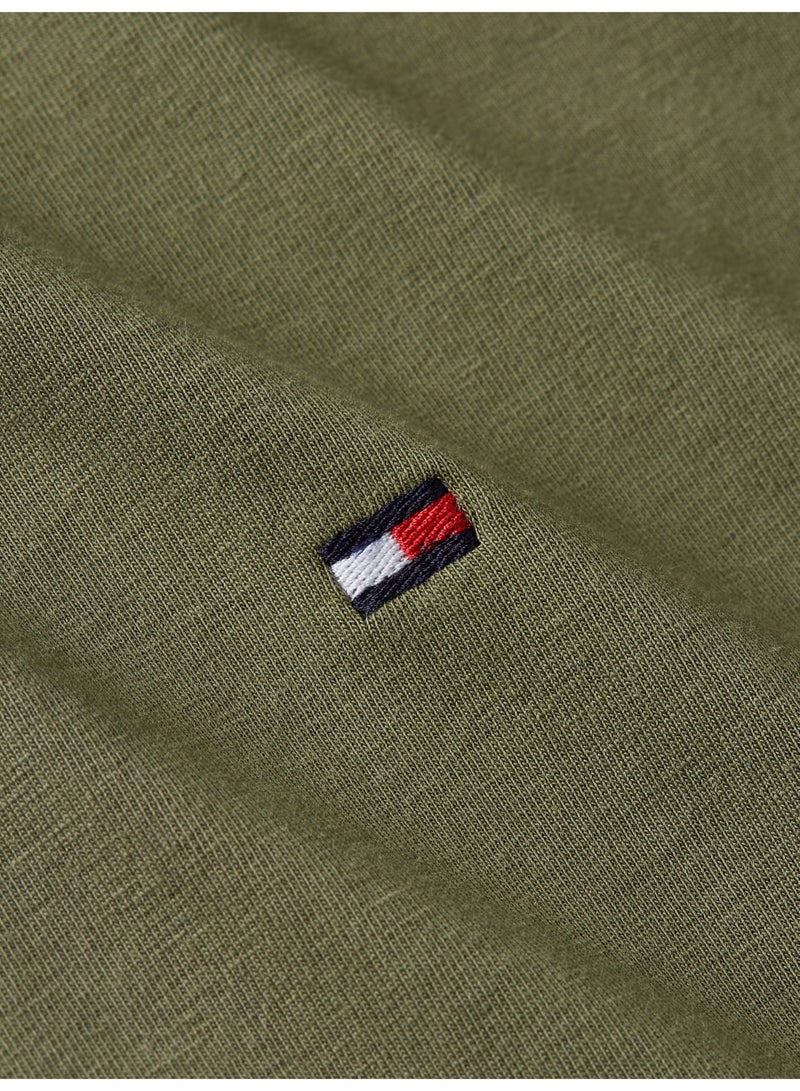 تومي هيلفيغر تيشيرت بقصّّة سليم ورقبة دائرية - Image 2