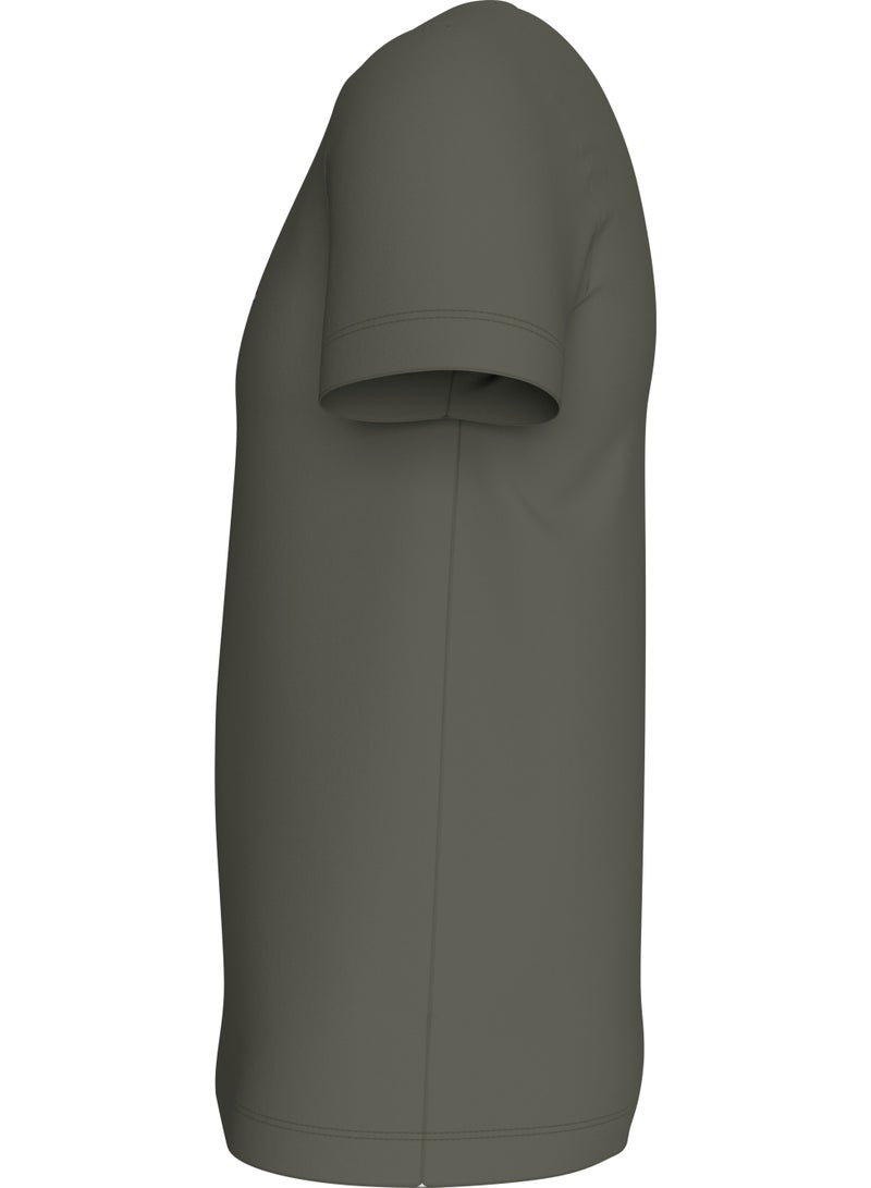 تومي هيلفيغر تيشيرت بقصّّة سليم ورقبة دائرية - Image 4