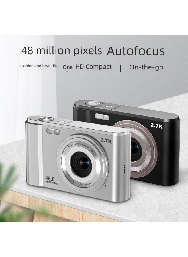 Generic - Nikon D3100 Digital Slr Camera 14.2mp Aps-c Cmos Sensor Iso 100-3200 High-speed Continuous Shooting Up To 4fps Lcd Screen-Body Color:Silver (card Not Included) - Image 1
