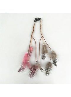 6Pcs Lady Women Handmade Colourful Boho Hippie Hair Extensions With Feather Clip Comb Hairpin Headdress Headband Diy Accessories - pzsku/Z2EBC4237FDB10BC05A5DZ/45/_/1707981202/3f252300-ff9f-4fde-87dc-7c48015588b8