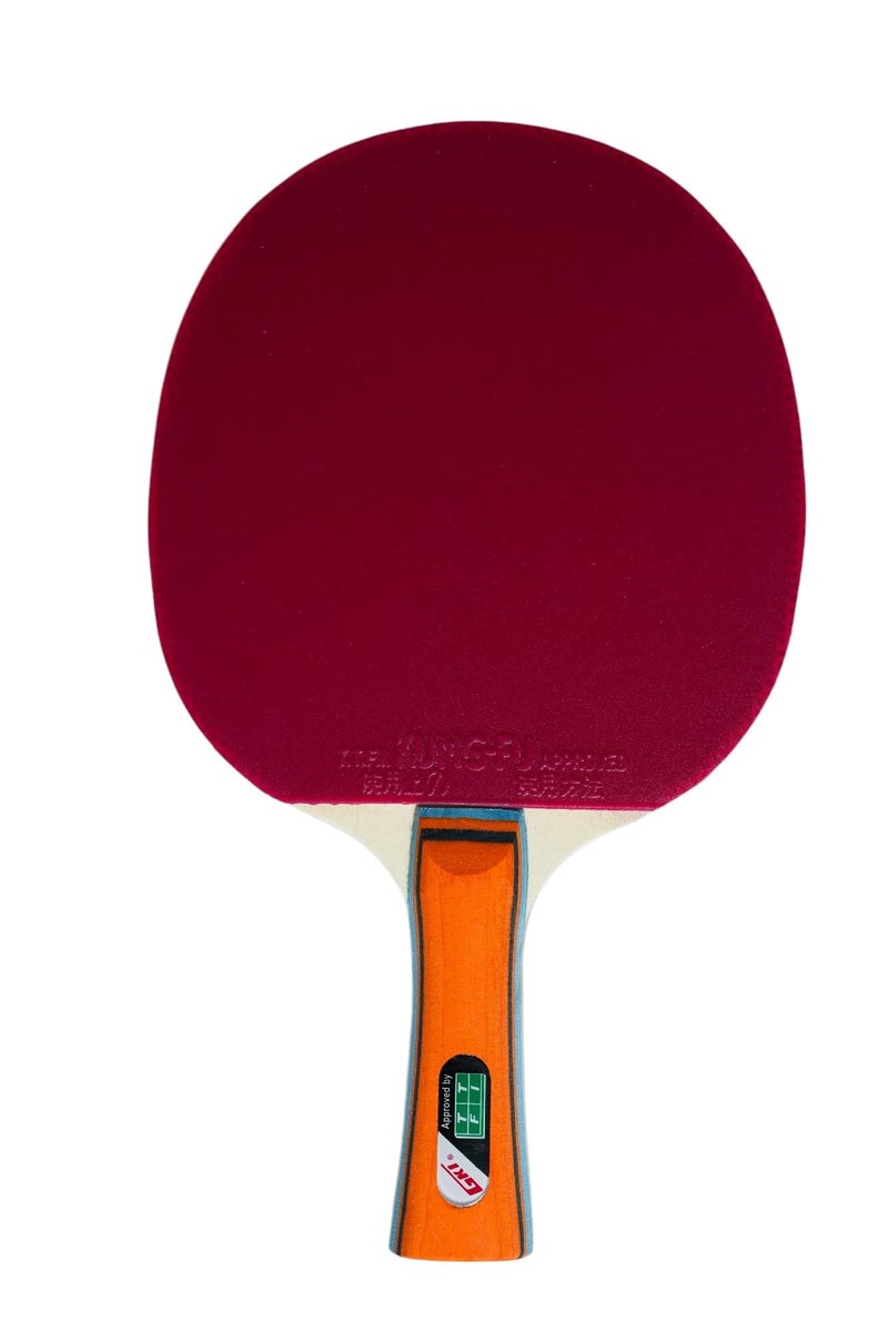 GKI Kung Fu Table Tennis Racquet,Wood, Multicolor - Image 2