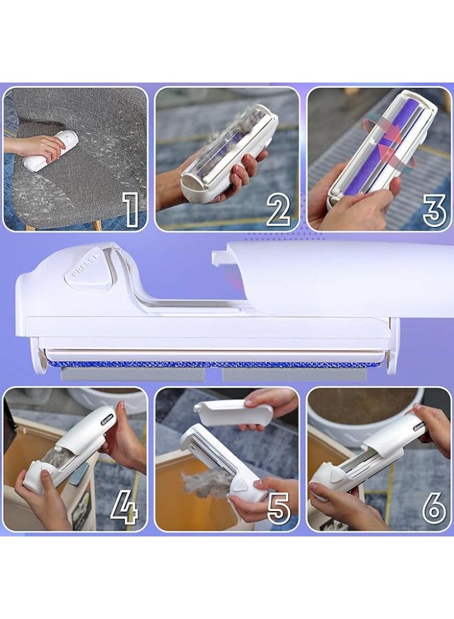 Garstor pet hair remover and rollers, washable and reusable hair removal brush for carpets, clothes, and sofa, animal hair remover - Image 3
