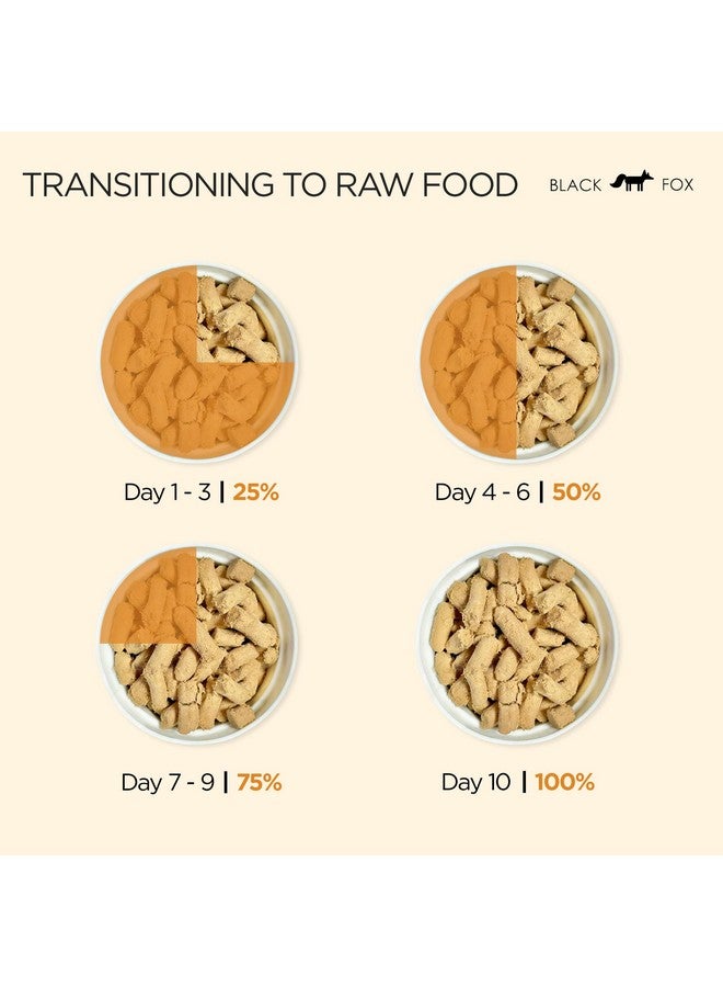 Black Fox BLACK FOX Raw Freeze Dried Dog Food - Chicken & Salmon Entrée - Complete Meal - 1.1lb - Image 5
