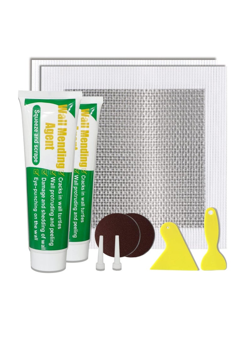 Drywall Repair Kit Wall Mending Agent Large Hole Drywall Patch Easy to Fill Holes in Home Wall and Quick Repair Crack Plaster Wall Repair  - Image 1
