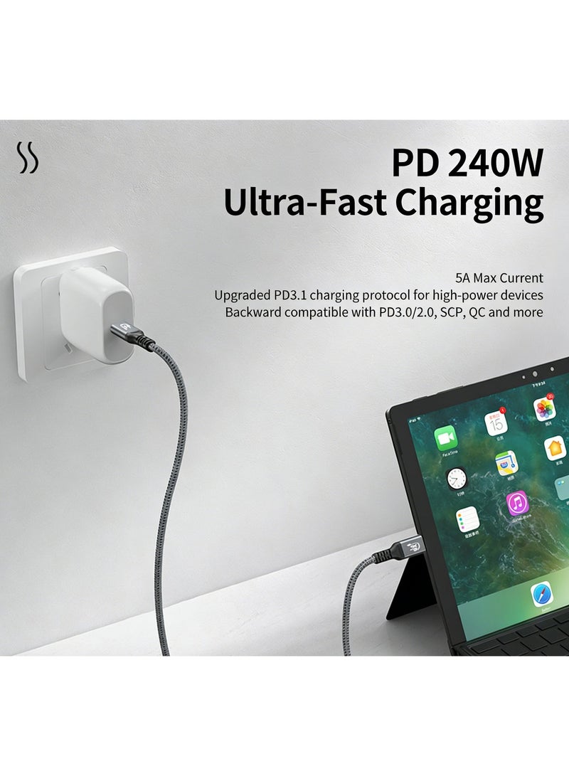 syta Bundle 5 X USB type C To type-C Super Fast Charging Cable  For iPhone 16/15, iPad, Macbook, Samsung - Image 3