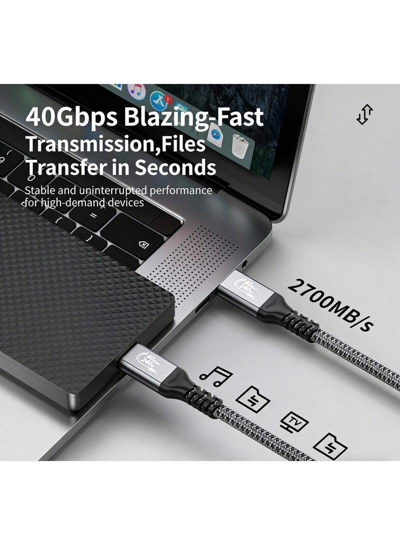 syta Bundle 5 X USB type C To type-C Super Fast Charging Cable  For iPhone 16/15, iPad, Macbook, Samsung - Image 5